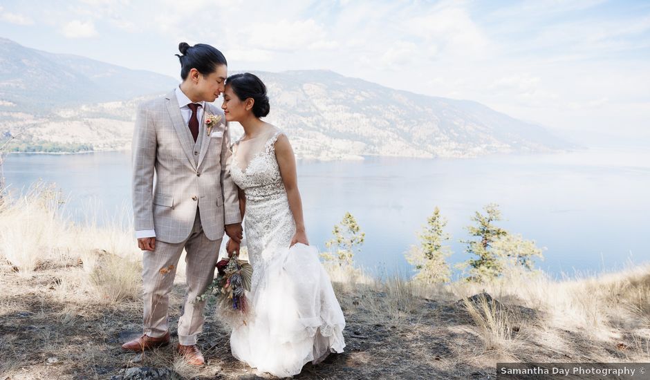 David and Junie's wedding in Kelowna, British Columbia
