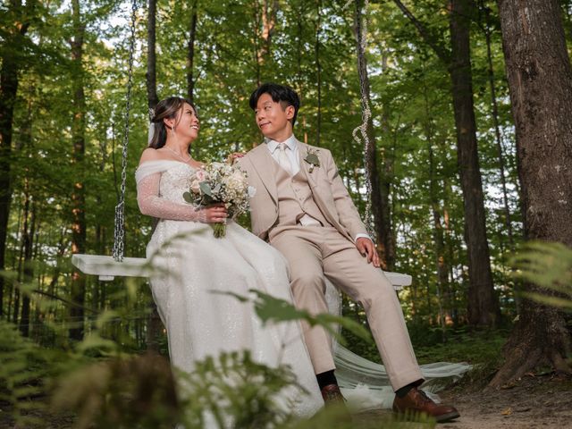 Yiwei and Jenny's wedding in Sainte-Anne-des-Plaines, Quebec 46