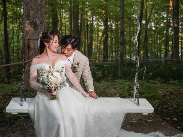 Yiwei and Jenny's wedding in Sainte-Anne-des-Plaines, Quebec 47