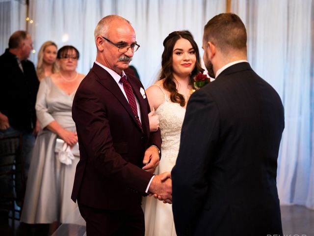 Justin and Porshia&apos;s wedding in Olds, Alberta 25