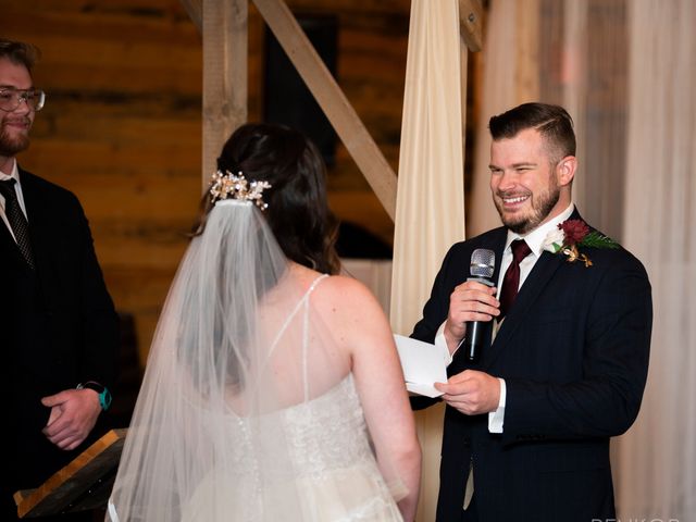 Justin and Porshia&apos;s wedding in Olds, Alberta 29