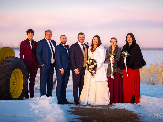 Justin and Porshia&apos;s wedding in Olds, Alberta 44