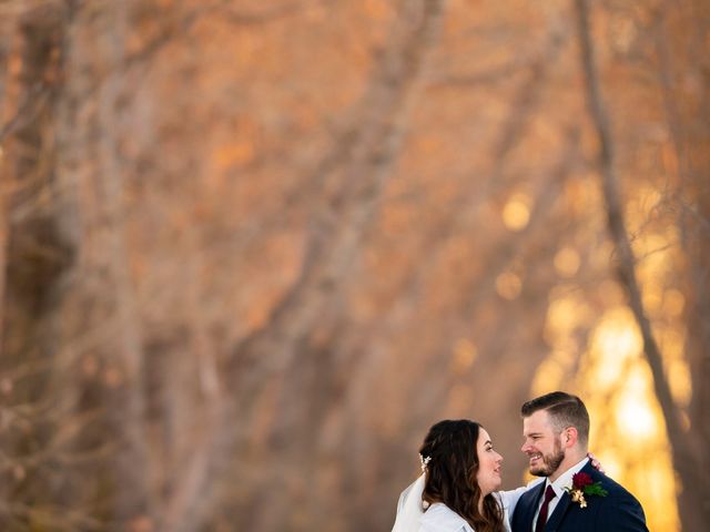 Justin and Porshia&apos;s wedding in Olds, Alberta 49