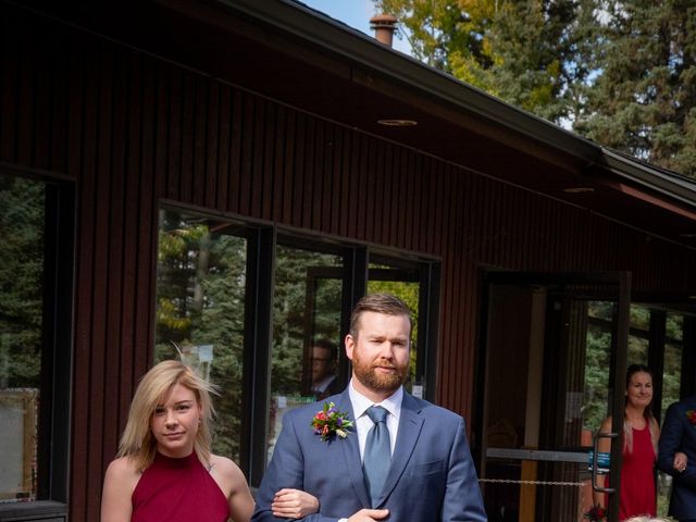 Corey and Alyson&apos;s wedding in Bragg Creek, Alberta 112