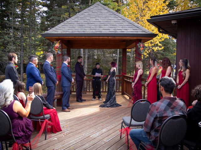 Corey and Alyson&apos;s wedding in Bragg Creek, Alberta 124