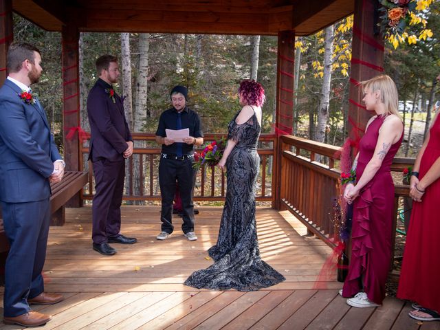 Corey and Alyson&apos;s wedding in Bragg Creek, Alberta 125