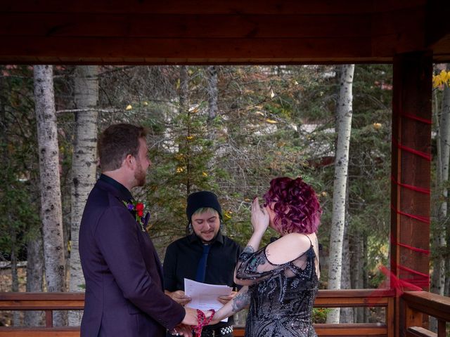 Corey and Alyson&apos;s wedding in Bragg Creek, Alberta 152