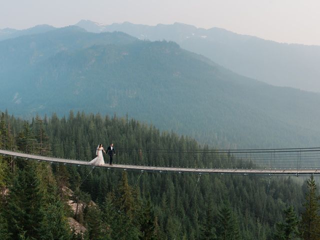 Spencer and Caroline&apos;s wedding in Squamish, British Columbia 1