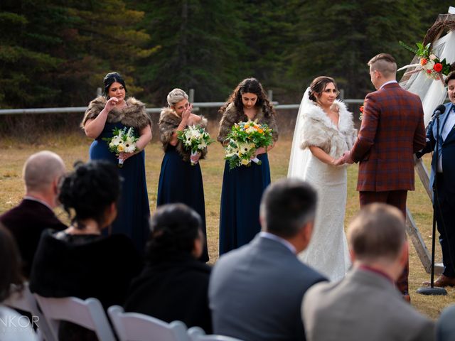 Chase and Sandra&apos;s wedding in Canmore, Alberta 36