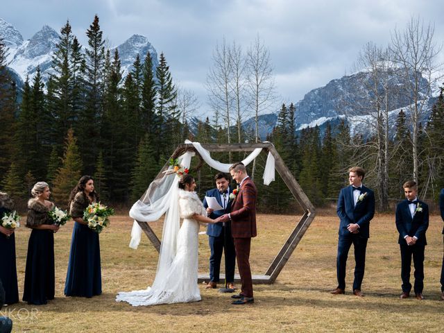 Chase and Sandra&apos;s wedding in Canmore, Alberta 37
