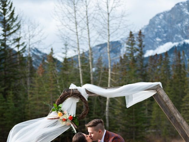 Chase and Sandra&apos;s wedding in Canmore, Alberta 48