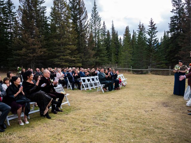 Chase and Sandra&apos;s wedding in Canmore, Alberta 49