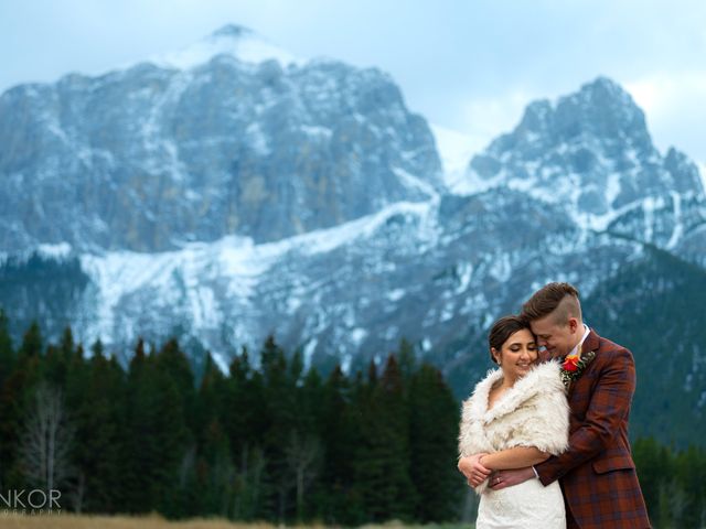 Chase and Sandra&apos;s wedding in Canmore, Alberta 52