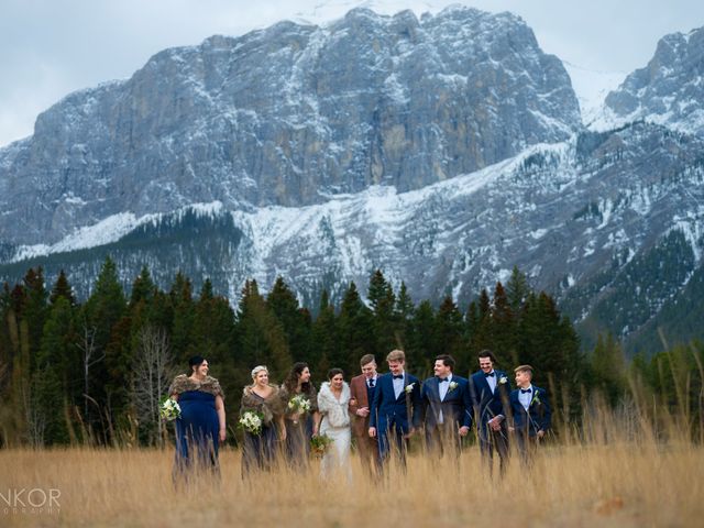 Chase and Sandra&apos;s wedding in Canmore, Alberta 54