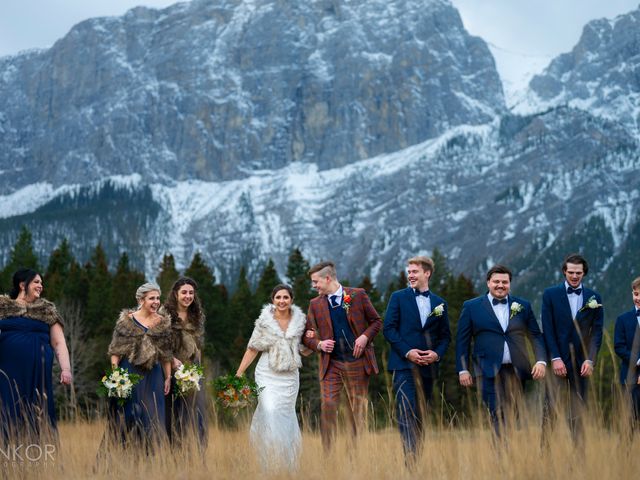 Chase and Sandra&apos;s wedding in Canmore, Alberta 55
