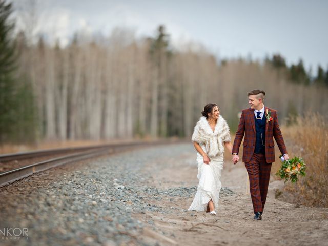 Chase and Sandra&apos;s wedding in Canmore, Alberta 64