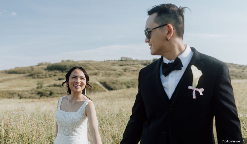 Dillion and Leslie's wedding in Calgary, Alberta
