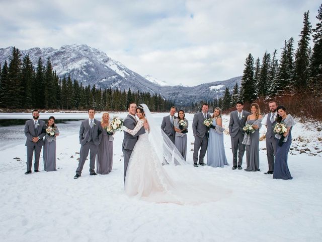 Nathan and Carolina&apos;s wedding in Banff, Alberta 12