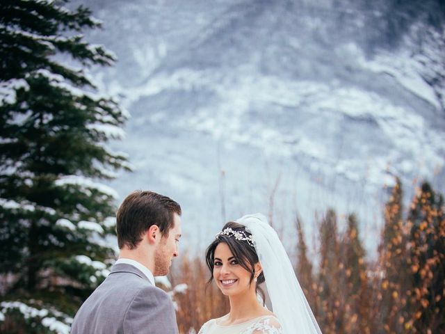 Nathan and Carolina&apos;s wedding in Banff, Alberta 15