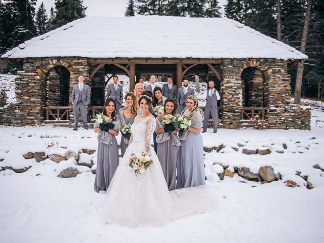 Nathan and Carolina&apos;s wedding in Banff, Alberta 18
