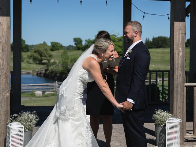 Landon and Carly&apos;s wedding in Ennismore, Ontario 41