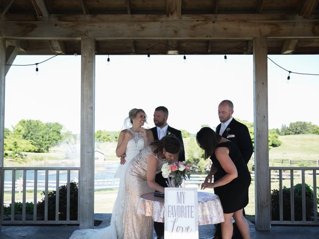Landon and Carly&apos;s wedding in Ennismore, Ontario 43