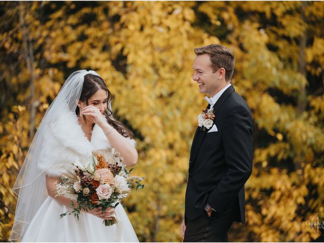 Julia and Blago&apos;s wedding in Canmore, Alberta 3