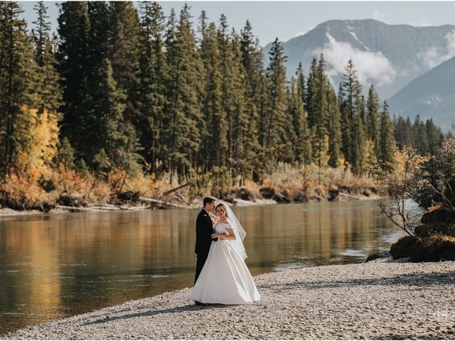 Julia and Blago&apos;s wedding in Canmore, Alberta 17