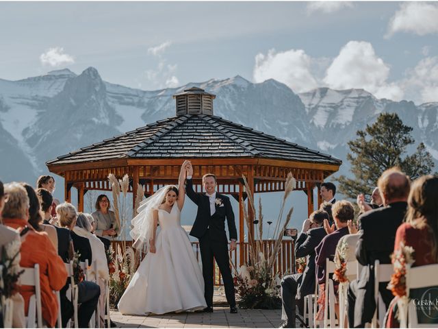 Julia and Blago&apos;s wedding in Canmore, Alberta 20