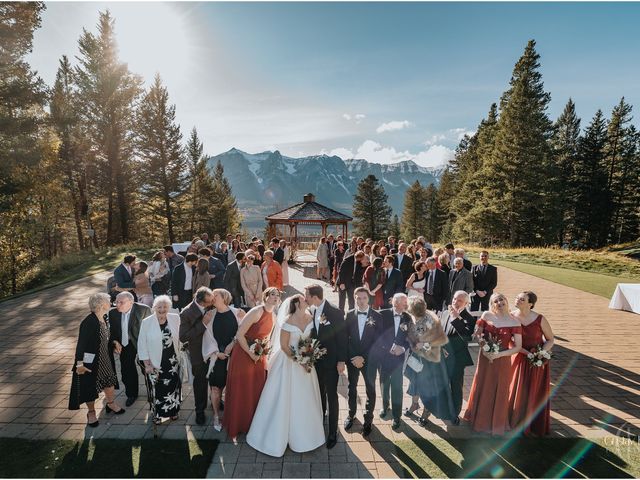 Julia and Blago&apos;s wedding in Canmore, Alberta 22