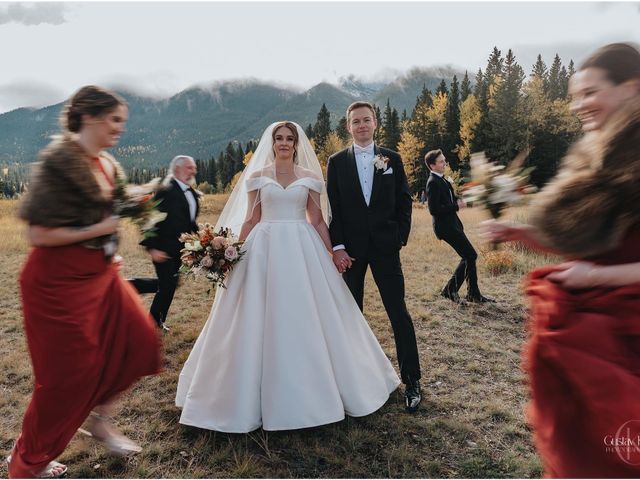 Julia and Blago&apos;s wedding in Canmore, Alberta 34