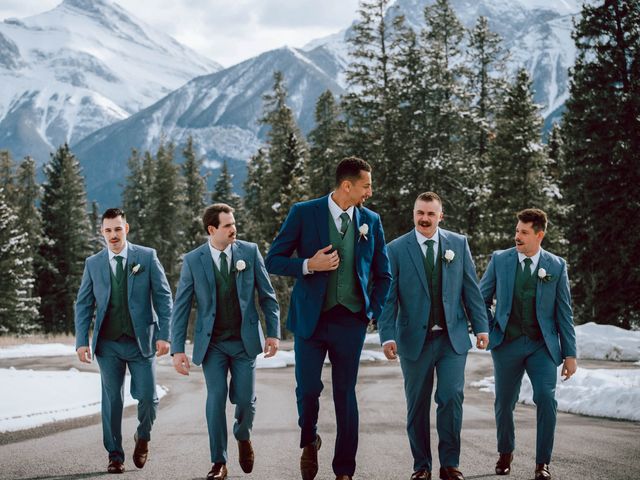 Anthony and Katherine&apos;s wedding in Canmore, Alberta 1