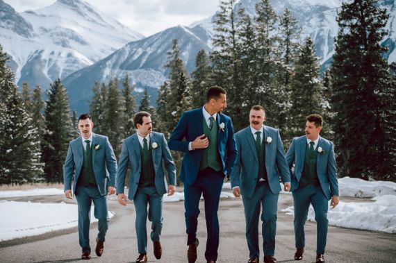 Anthony and Katherine&apos;s wedding in Canmore, Alberta 27