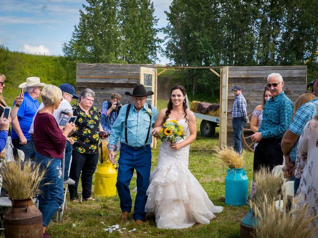 Aaron and Brittany&apos;s wedding in Warburg, Alberta 31