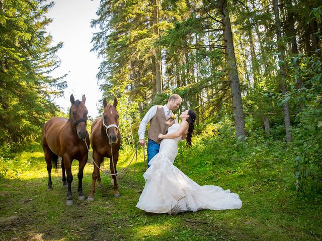 Aaron and Brittany&apos;s wedding in Warburg, Alberta 1