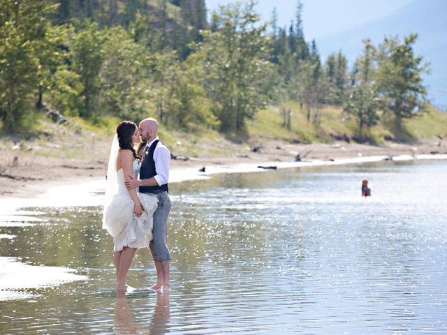 Harvey and Christine&apos;s wedding in Jasper, Alberta 57