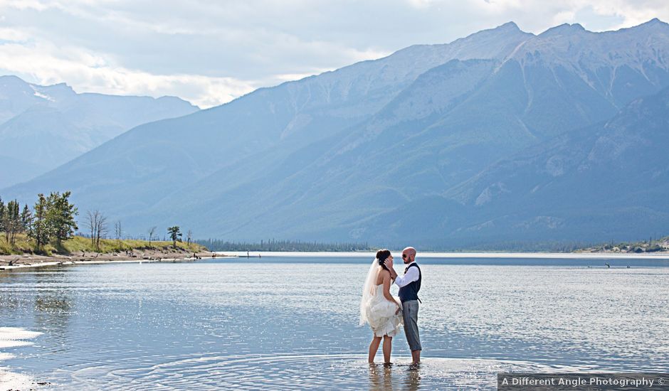 Harvey and Christine's wedding in Jasper, Alberta