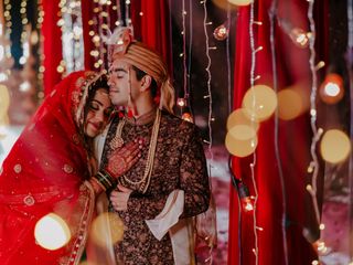 The wedding of Manal and Jatin