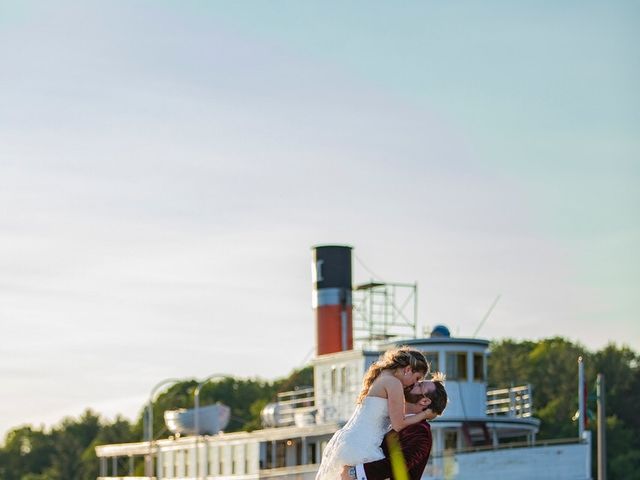 Nathaniel and Amanda&apos;s wedding in Milford Bay, Ontario 7