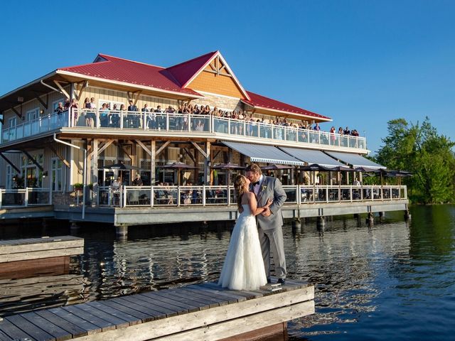 Nathaniel and Amanda&apos;s wedding in Milford Bay, Ontario 2