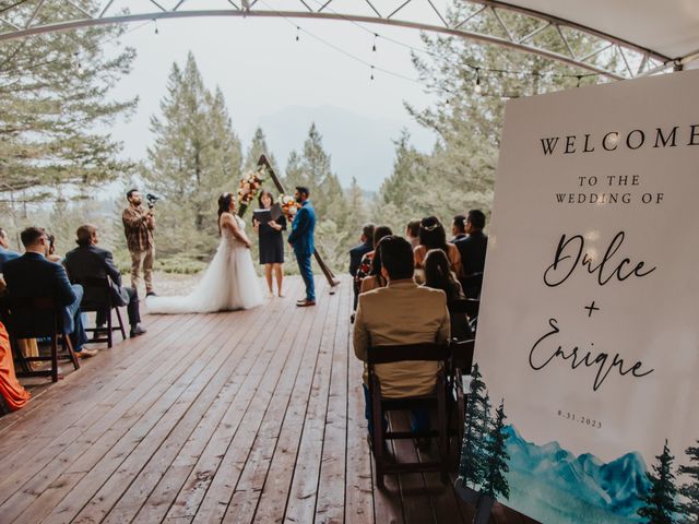 Enrique and Dulce&apos;s wedding in Canmore, Alberta 2