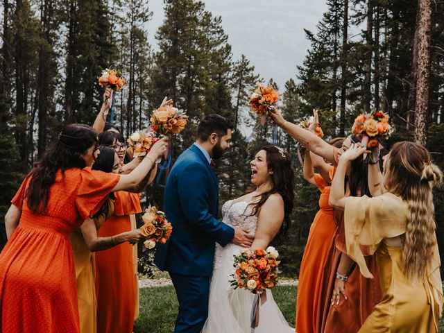 Enrique and Dulce&apos;s wedding in Canmore, Alberta 9