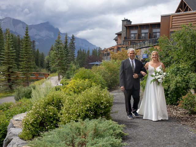 Phillip and Courtney&apos;s wedding in Canmore, Alberta 7