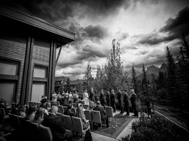 Phillip and Courtney&apos;s wedding in Canmore, Alberta 8