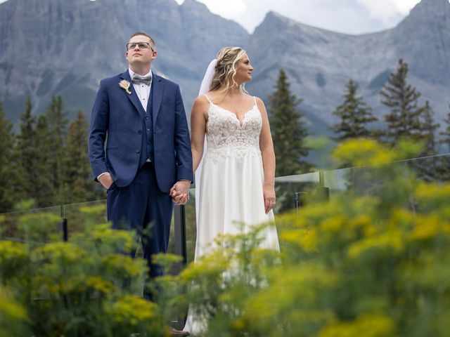 Phillip and Courtney&apos;s wedding in Canmore, Alberta 9