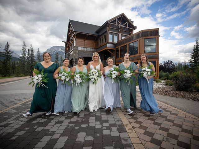 Phillip and Courtney&apos;s wedding in Canmore, Alberta 10