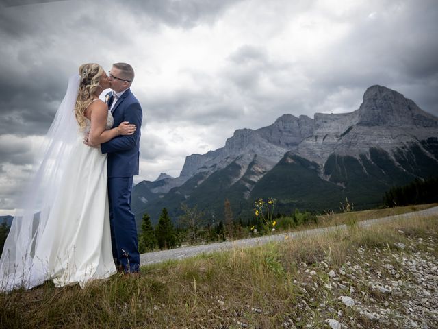 Phillip and Courtney&apos;s wedding in Canmore, Alberta 12