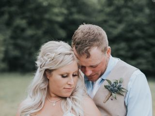 The wedding of Jenna Kenwell and Curtis Kenwell 