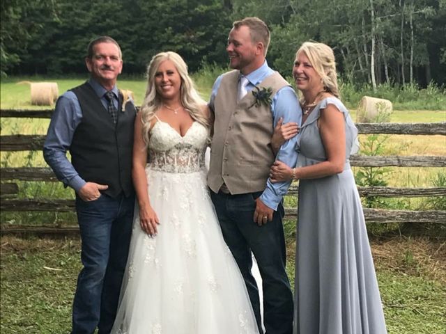 Curtis Kenwell  and Jenna Kenwell&apos;s wedding in Singhampton, Ontario 3