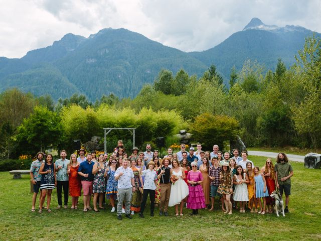 Sam and Keira&apos;s wedding in Squamish, British Columbia 89